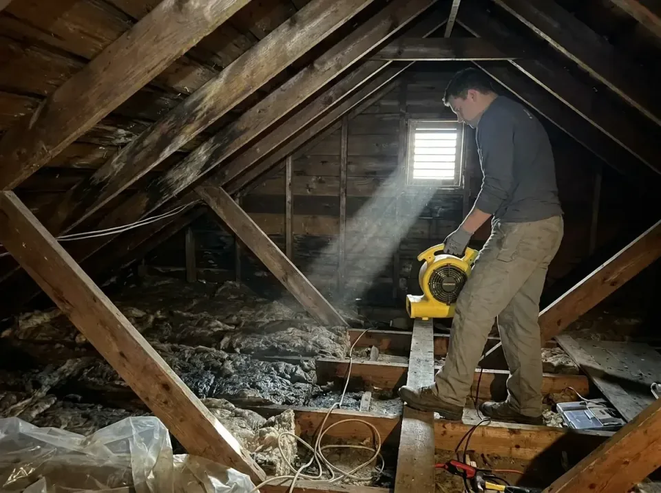 attic-water-damage-drying-proc-007 — frequently asked questions, Emergency Water Extraction & 24/7 Flood Response in Winslow…